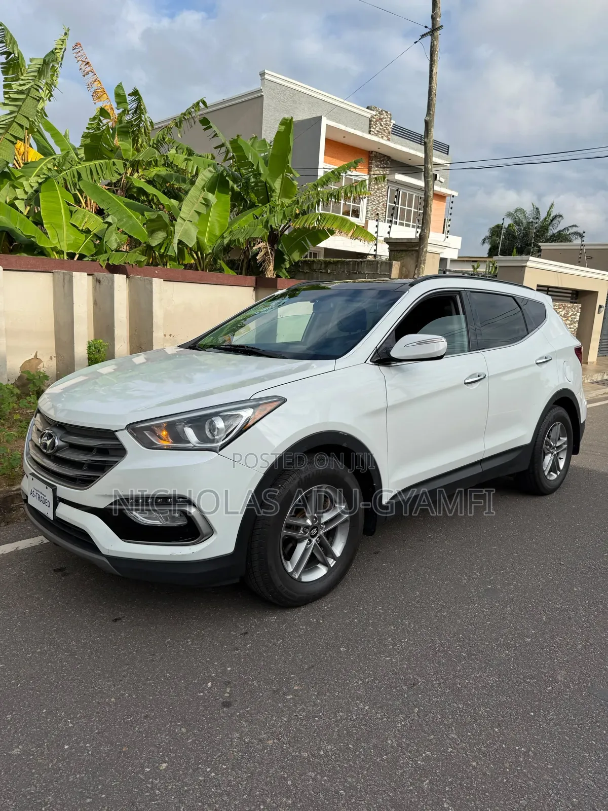 Hyundai Santa Fe 2018 White