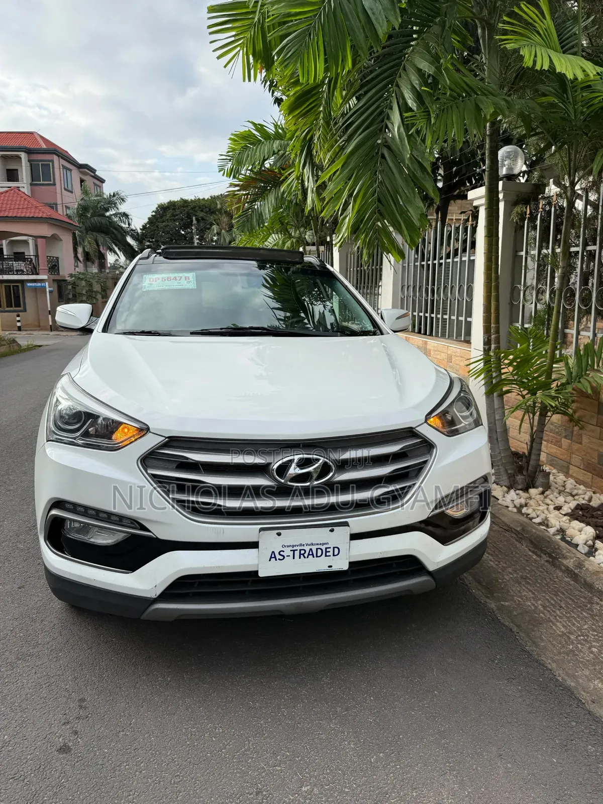 Hyundai Santa Fe 2018 White