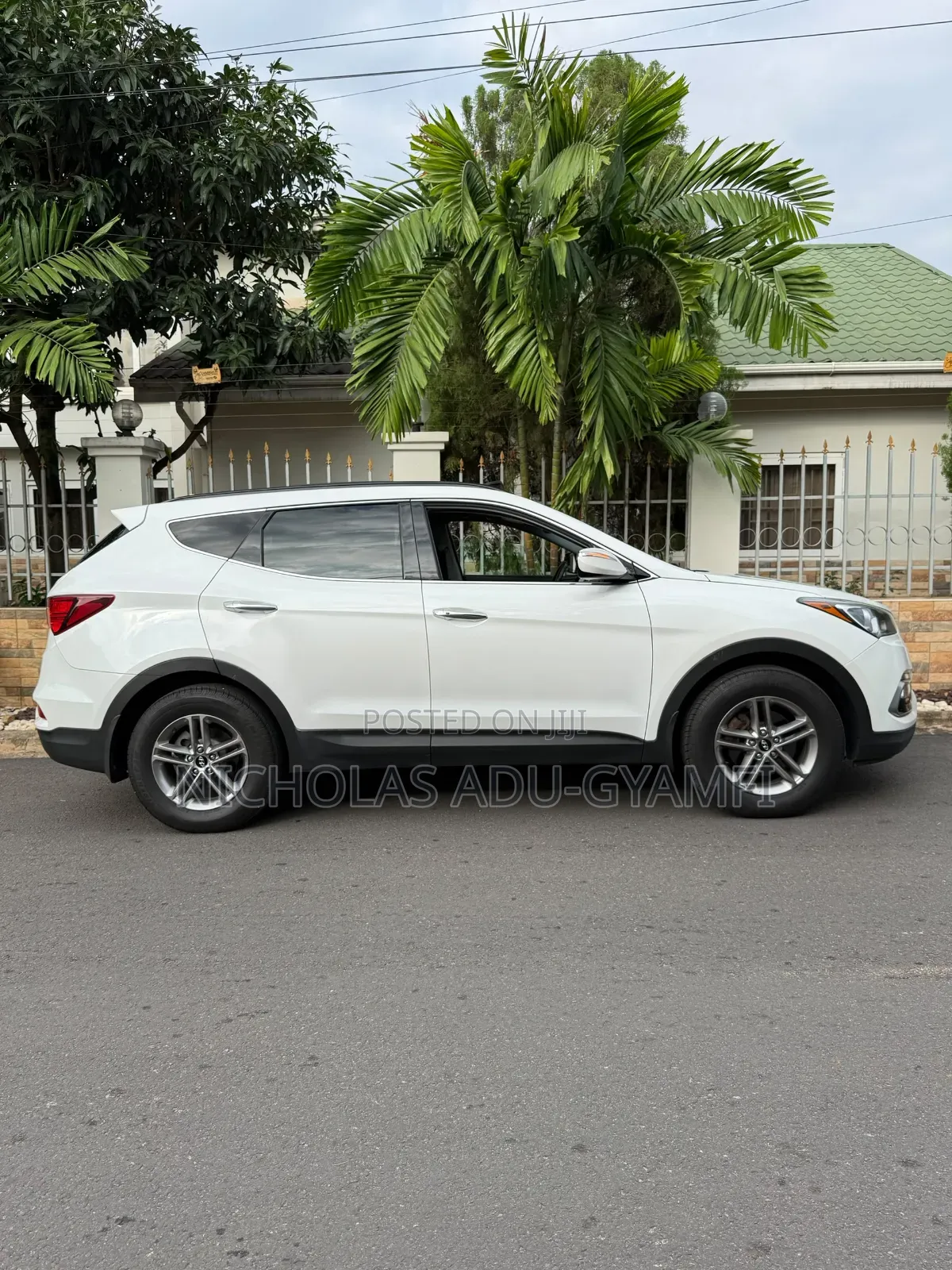 Hyundai Santa Fe 2018 White