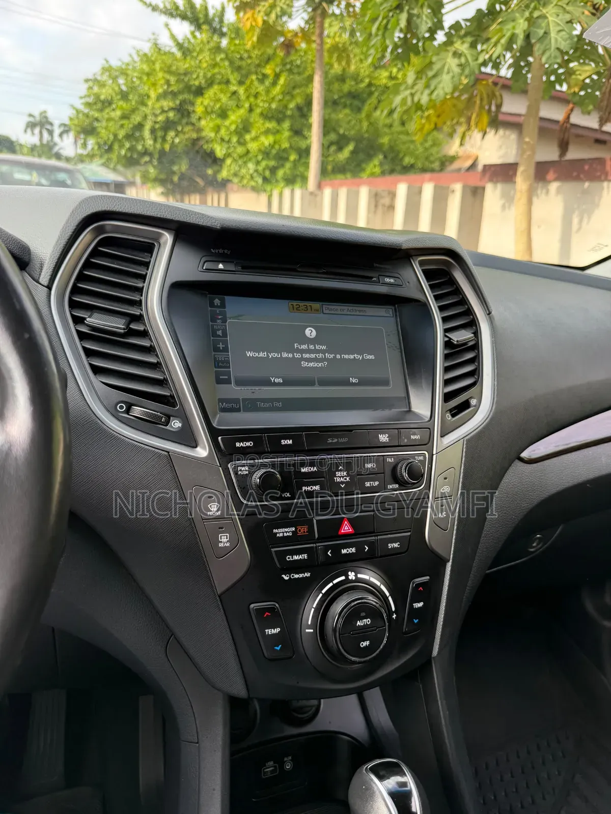 Hyundai Santa Fe 2018 White