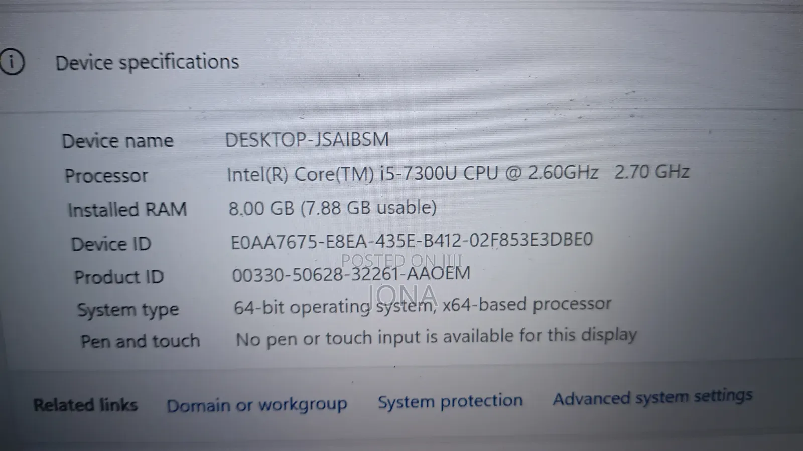 Laptop Dell Latitude 5490 8GB Intel Core i5 SSD 256GB