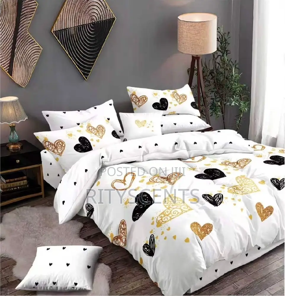 Double Size Bedsheet With 2 Pillow Cases