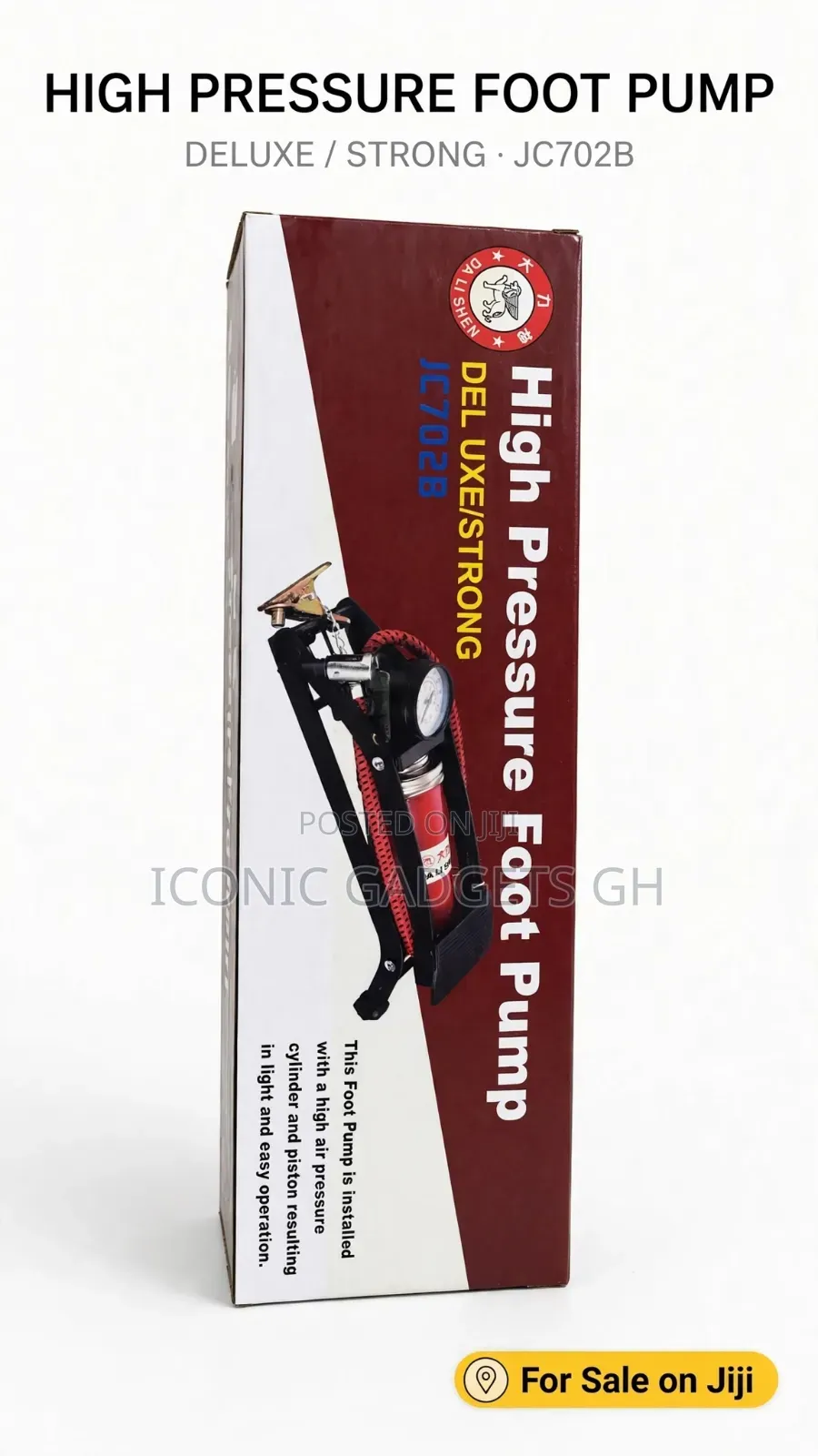 High Pressure Foot Pump
