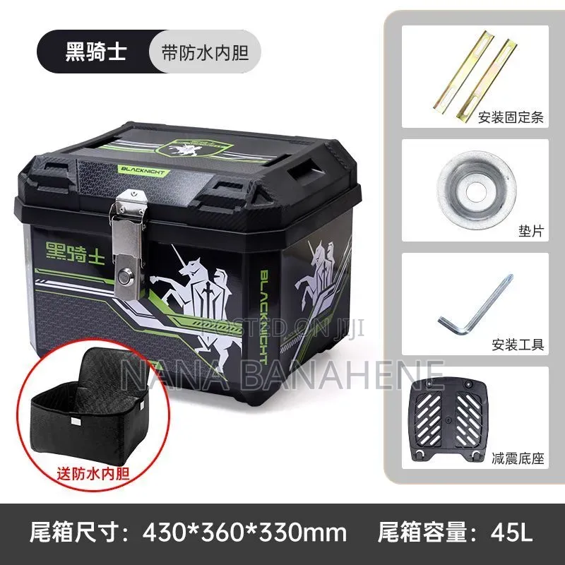 Top Box and Helmets for Electric Bike Riders