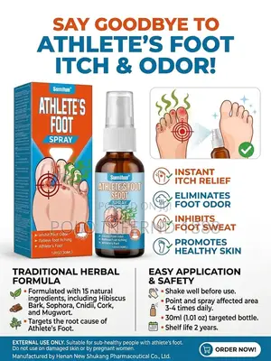 Foot Odor and Atheletes Foot