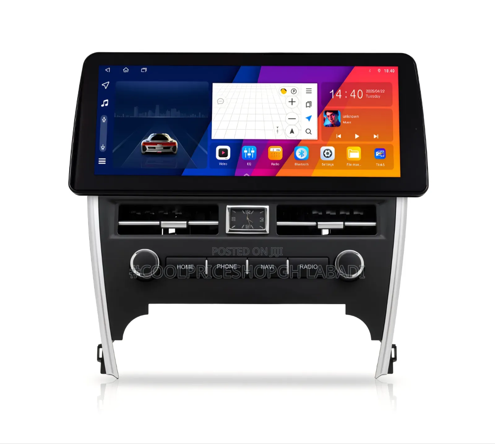 Car Radio Carplay Toyota Camry 2012