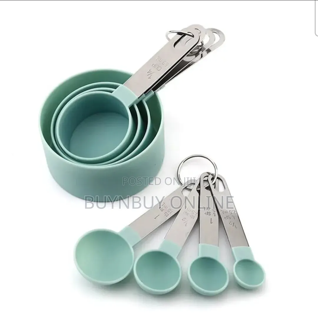 Plastic Measuring Cup and Spoon Set