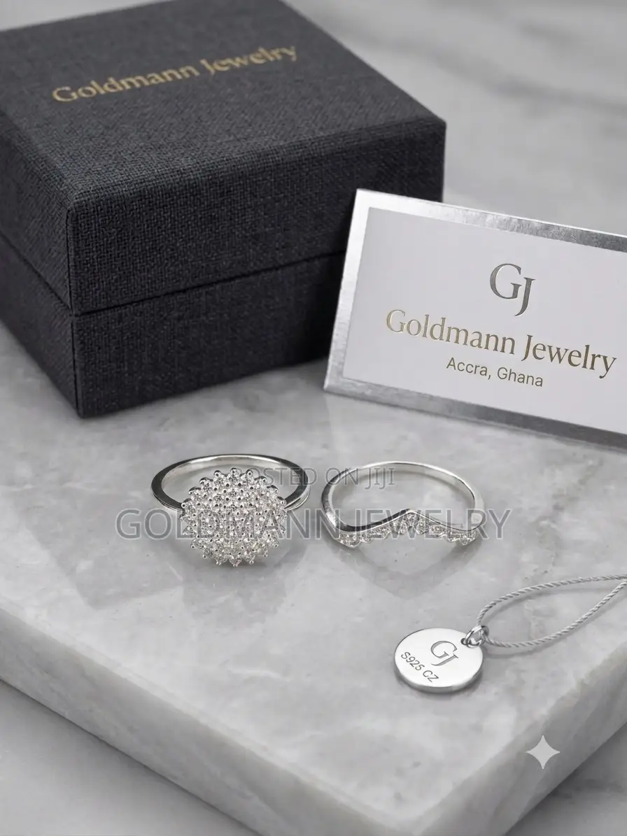 Radiant S925 Silver Sunburst Stacking Ring Set – Size 8