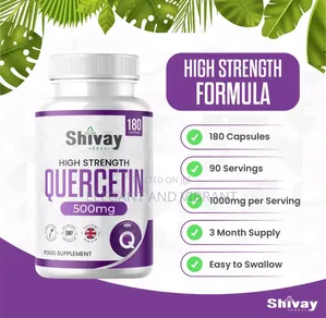 Quercetin High Strength 500mg 180 Capsules