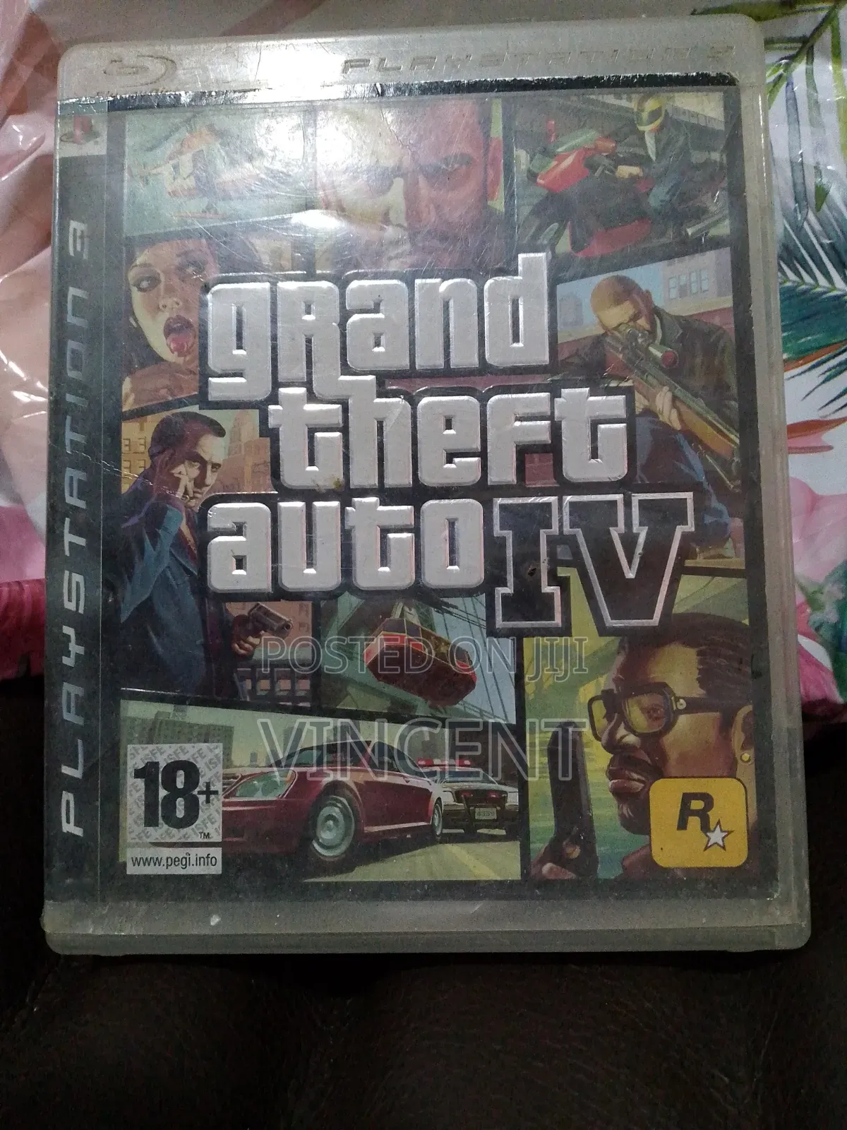 GTA IV (Grand Theft Auto IV)-PS3 Working