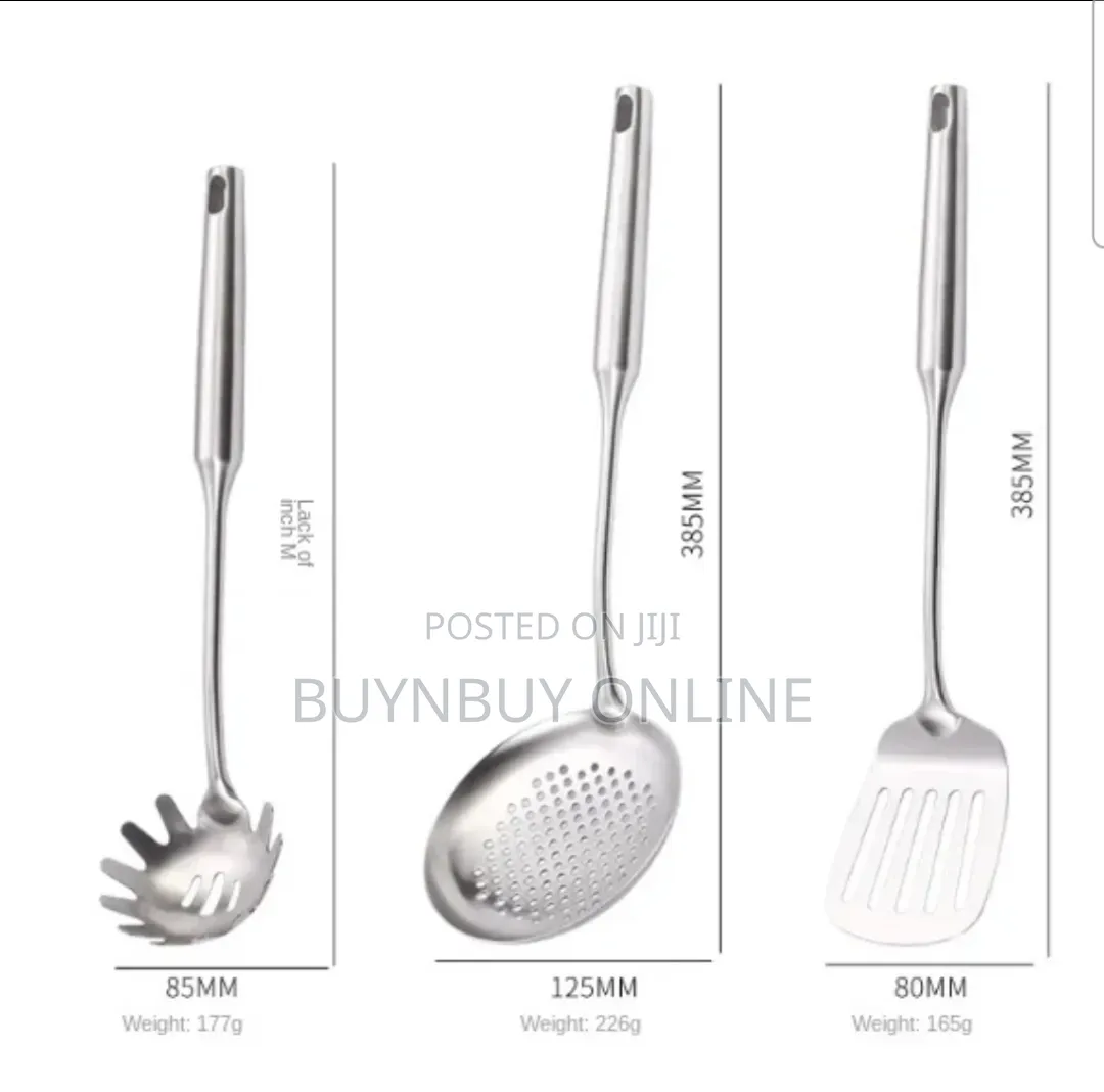 7pcs 304 Stainless Steel Utensils Set