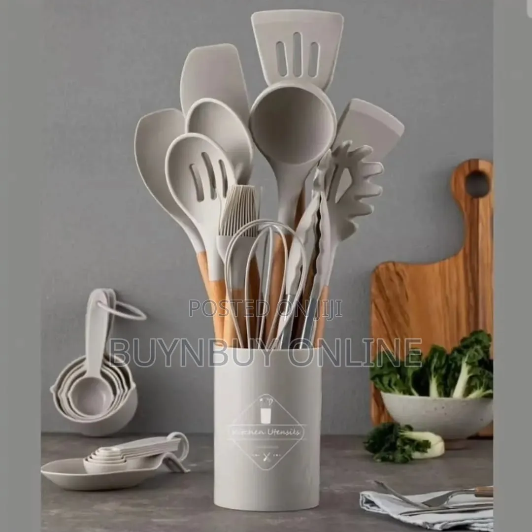 16 Pieces Silicone Cooking Utensils Set