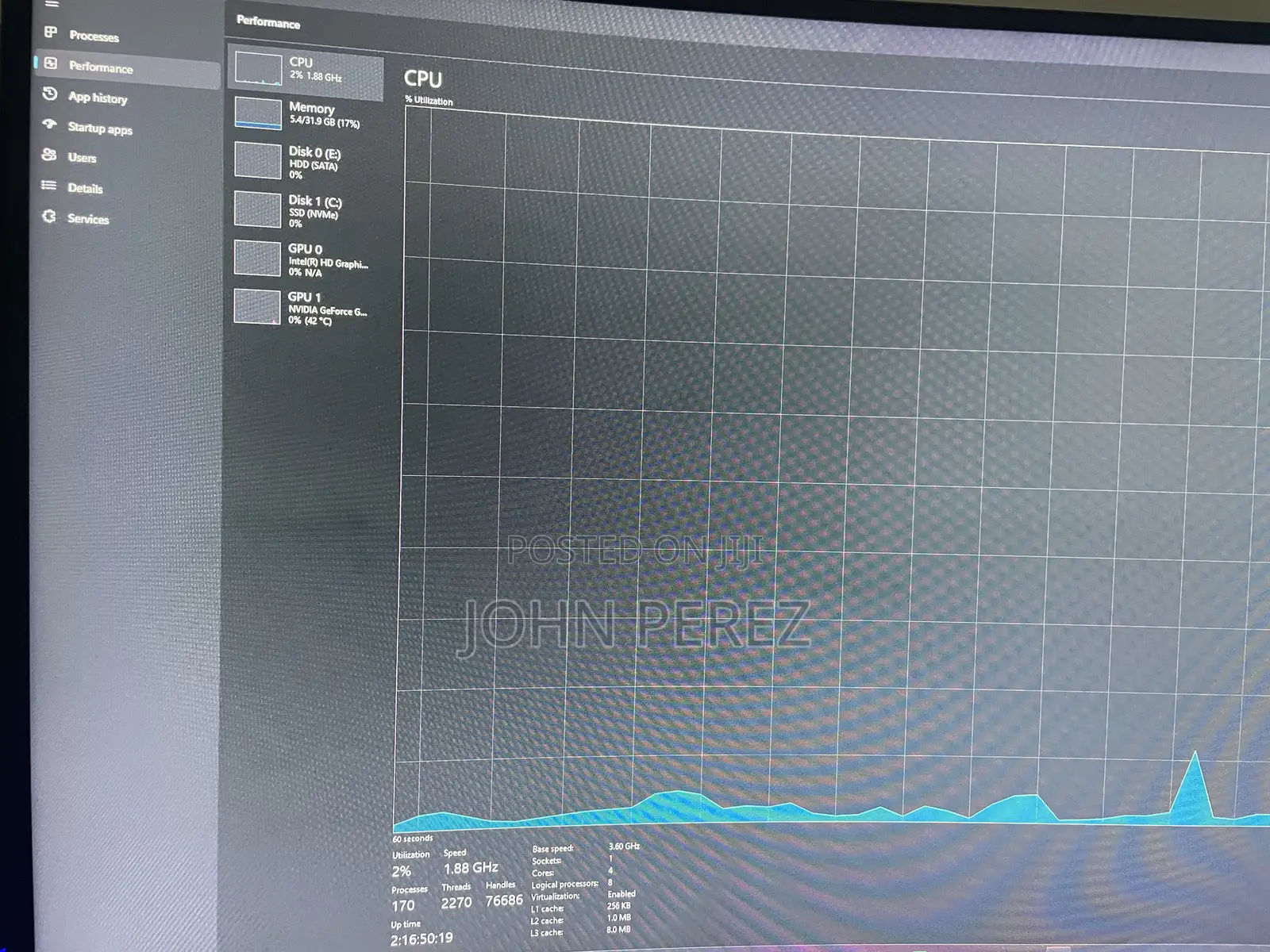 Desktop Computer 32GB Intel Core i7 HDD+SSD 1.5T