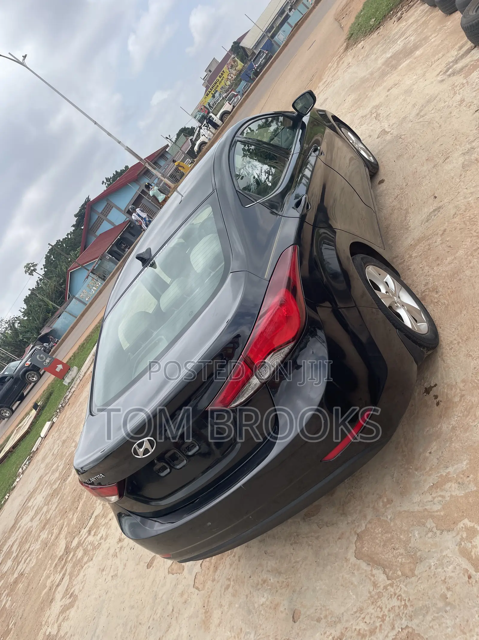 Hyundai Elantra Limited 4dr Sedan (1.8L 4cyl 6A) 2015 Black