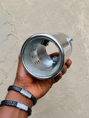 Round Chrome Stainless Steel Exhaust Tip - Universal