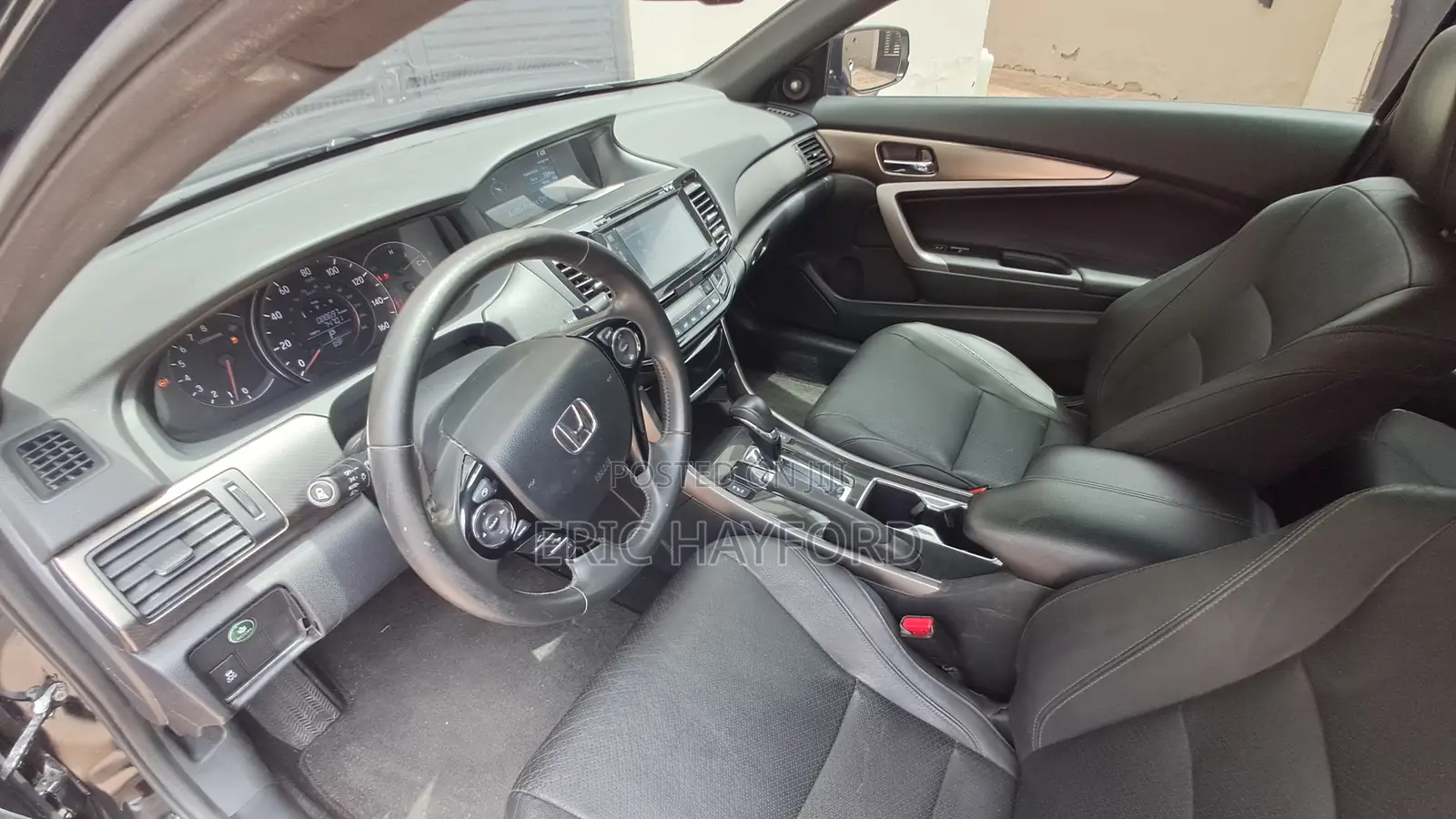 Honda Accord EX-L 2dr Coupe FWD (2.4L 4cyl 2A) 2017 Black