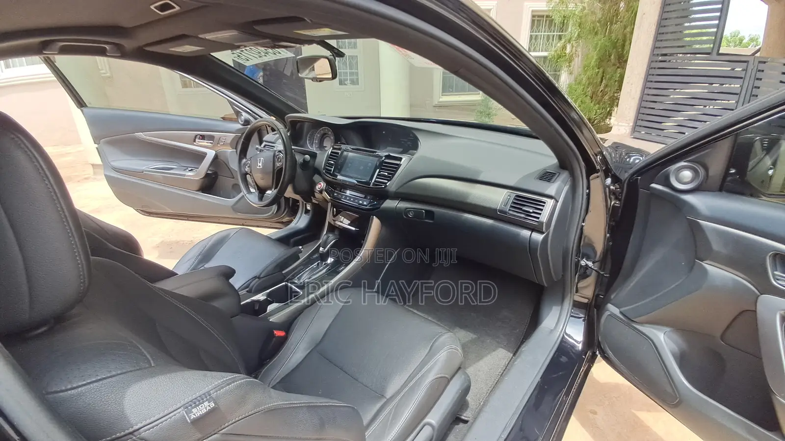 Honda Accord EX-L 2dr Coupe FWD (2.4L 4cyl 2A) 2017 Black