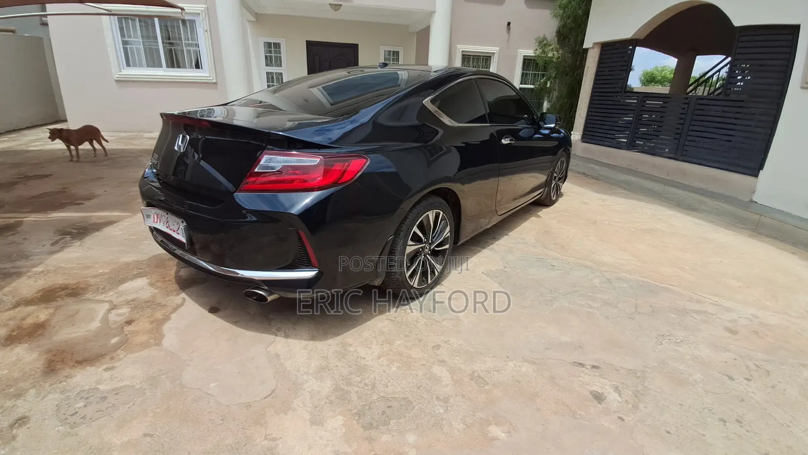 Honda Accord EX-L 2dr Coupe FWD (2.4L 4cyl 2A) 2017 Black