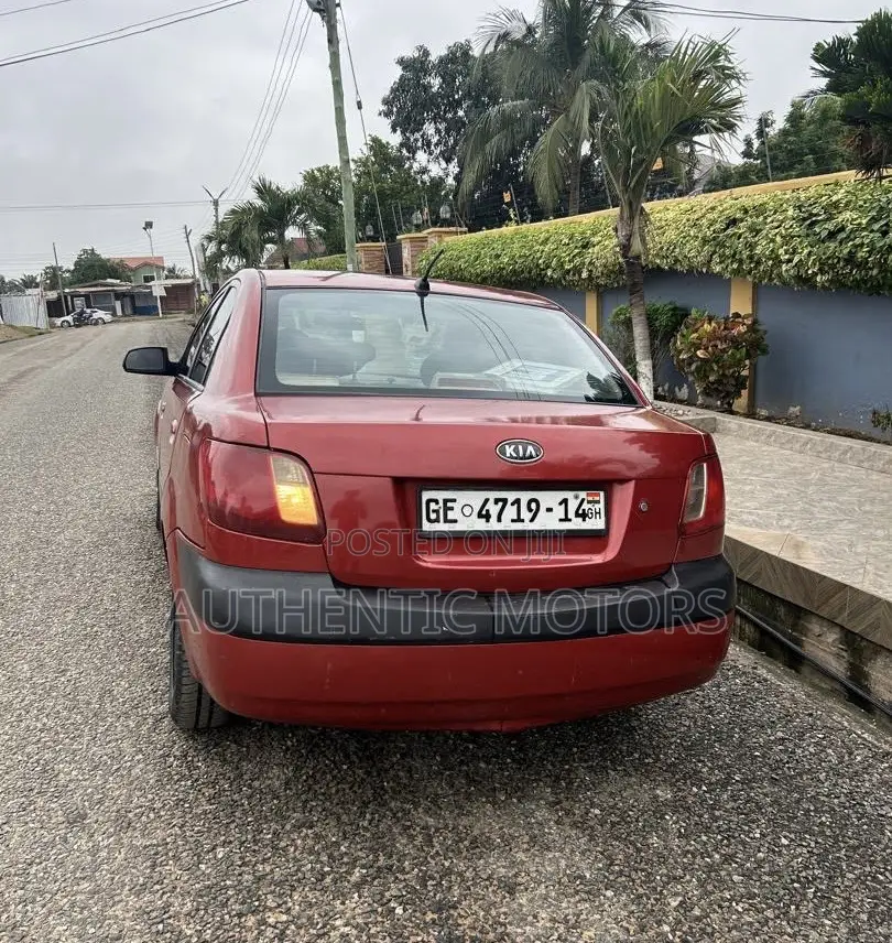 Kia Rio 2010 Red