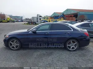 Mercedes-Benz C300 Base 4Matic Sedan AWD (2.0L 4cyl 7A) 2017 Blue