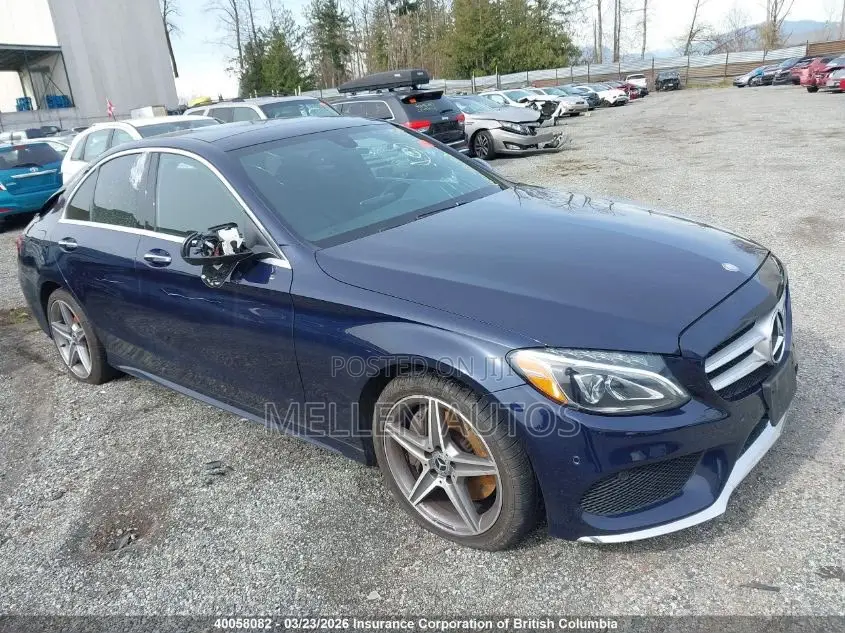 Mercedes-Benz C300 Base 4Matic Sedan AWD (2.0L 4cyl 7A) 2017 Blue