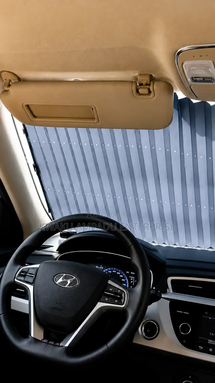 Universal Retractable Car Windshield Sun Shade