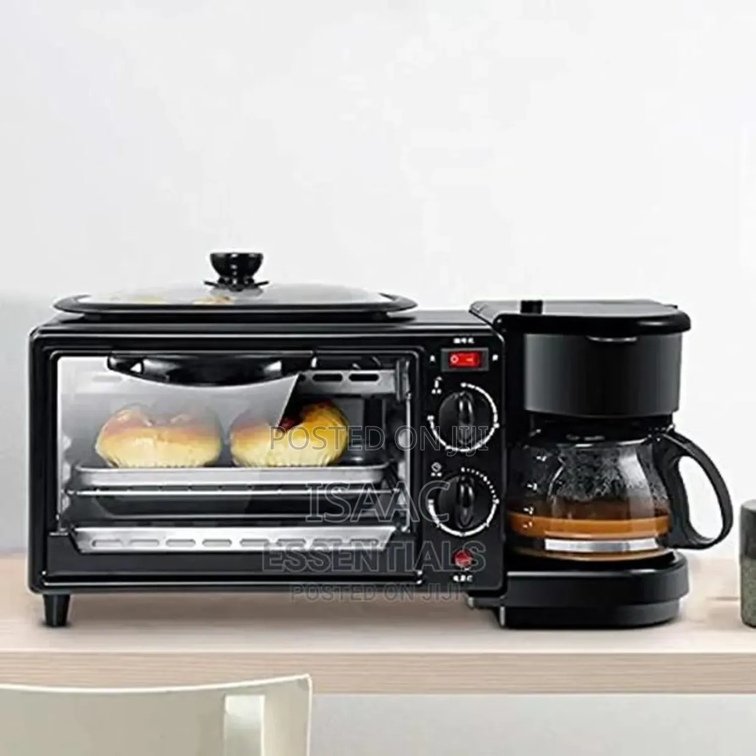 Hoffmans Electronics 3-in-1 Breakfast Maker HM-509 1250W - 533803