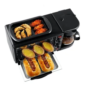 Hoffmans Electronics 3-in-1 Breakfast Maker HM-509 1250W - 533803