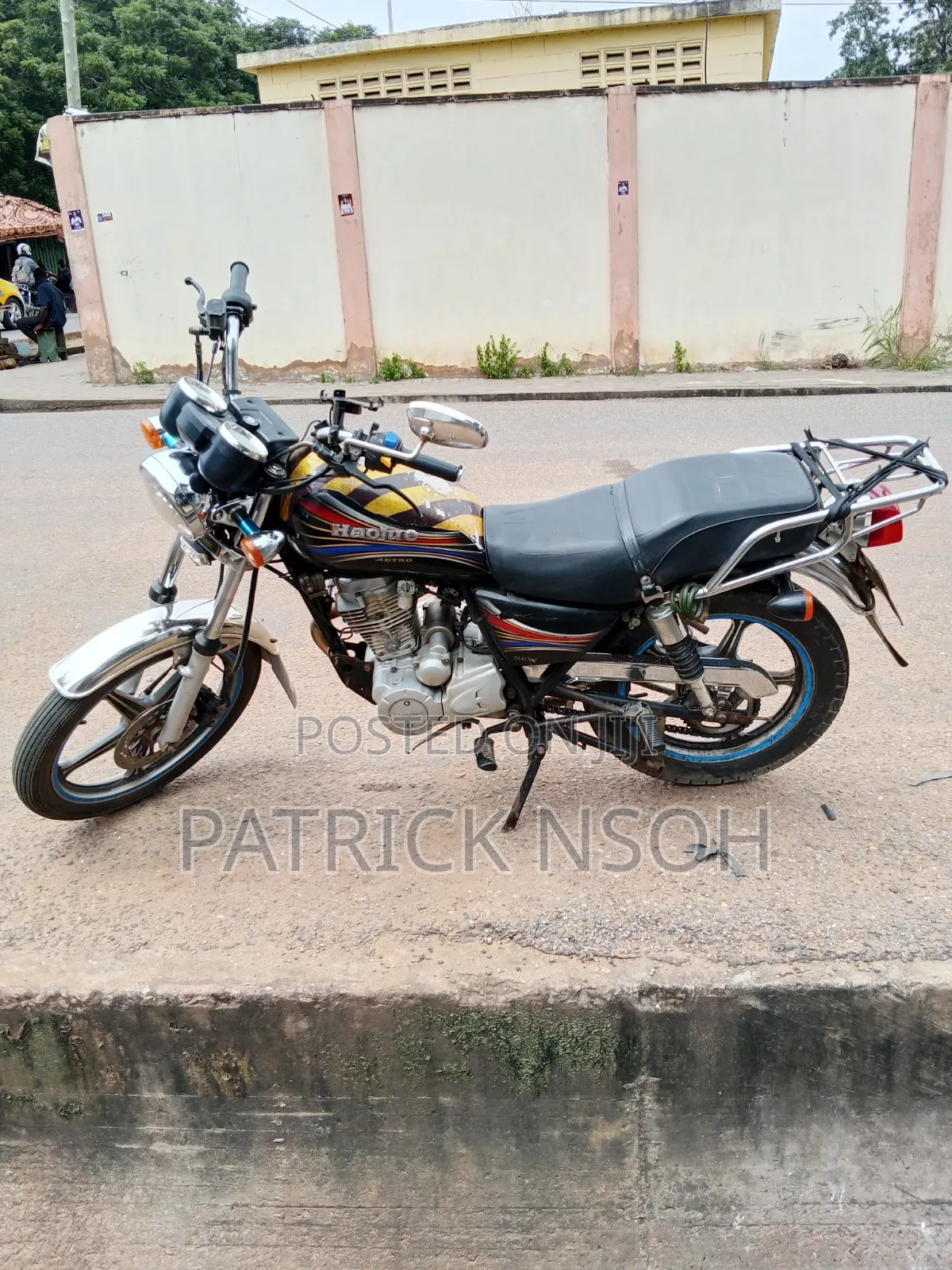 Haojue HJ125-8K 2023 Black