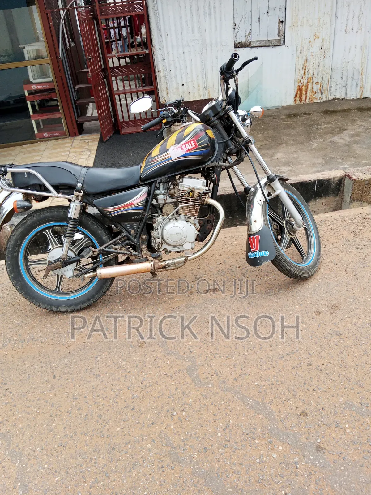 Haojue HJ125-8K 2023 Black