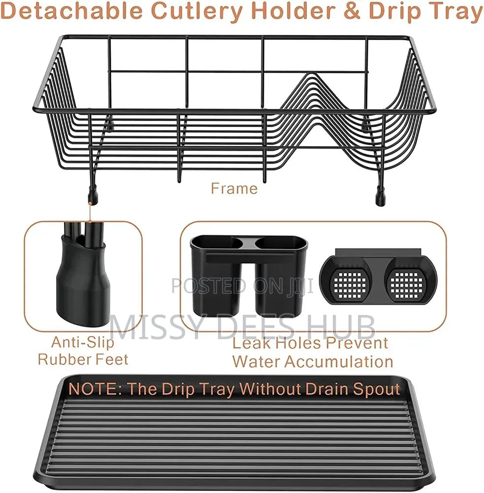 Black Wire Dishrack