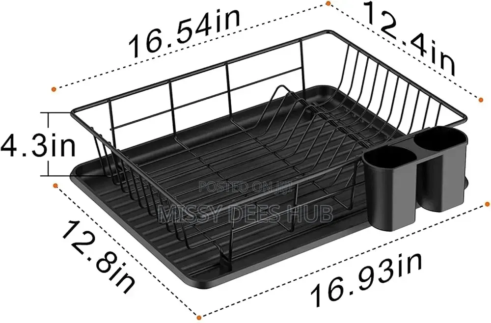 Black Wire Dishrack