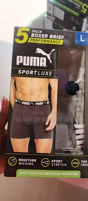 5packs Puma Boxer Briefs