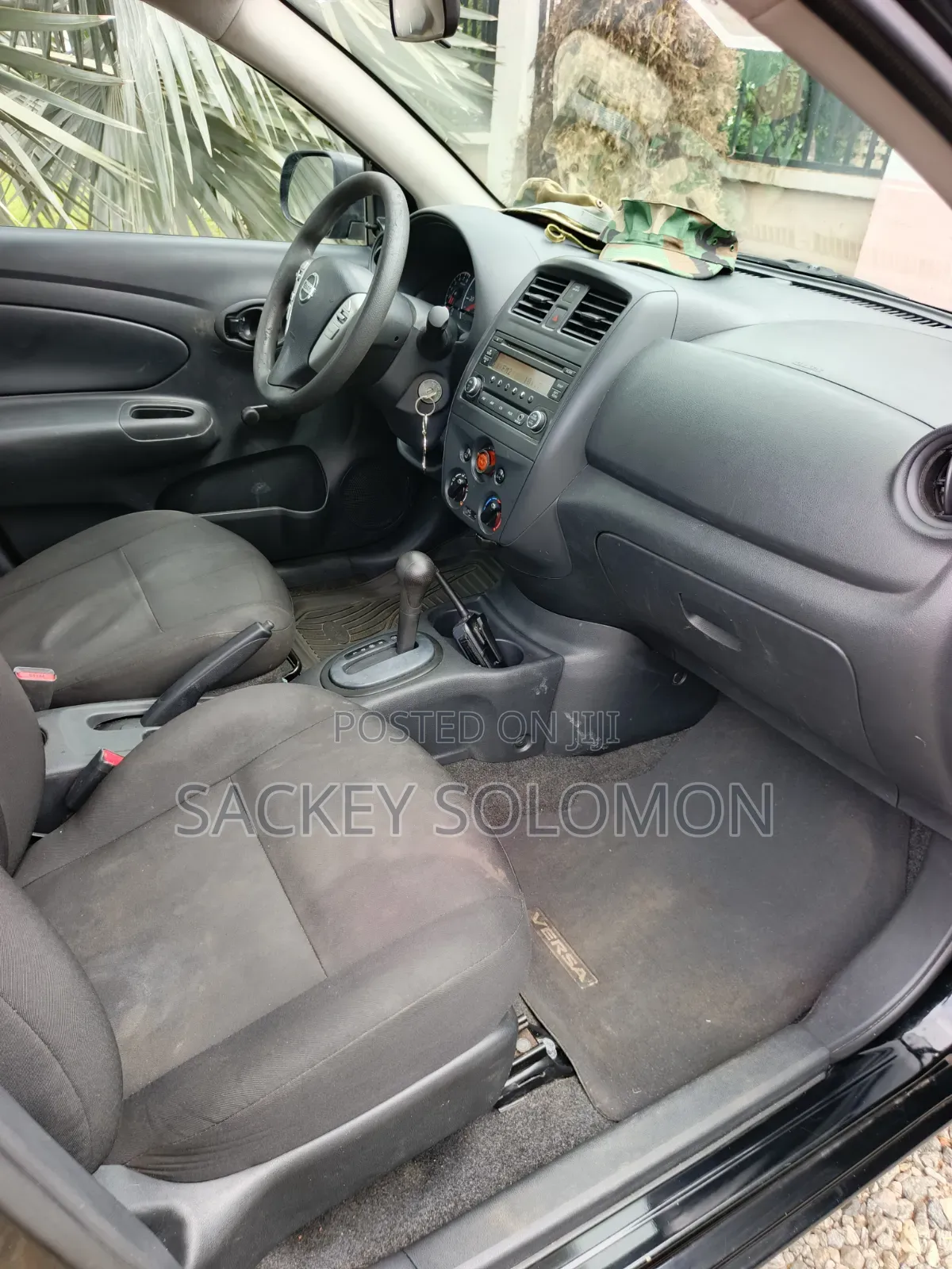Nissan Versa 2015 Black