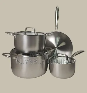 4 Piece Three Layer(Triply) Stainless Steel Cookware Set