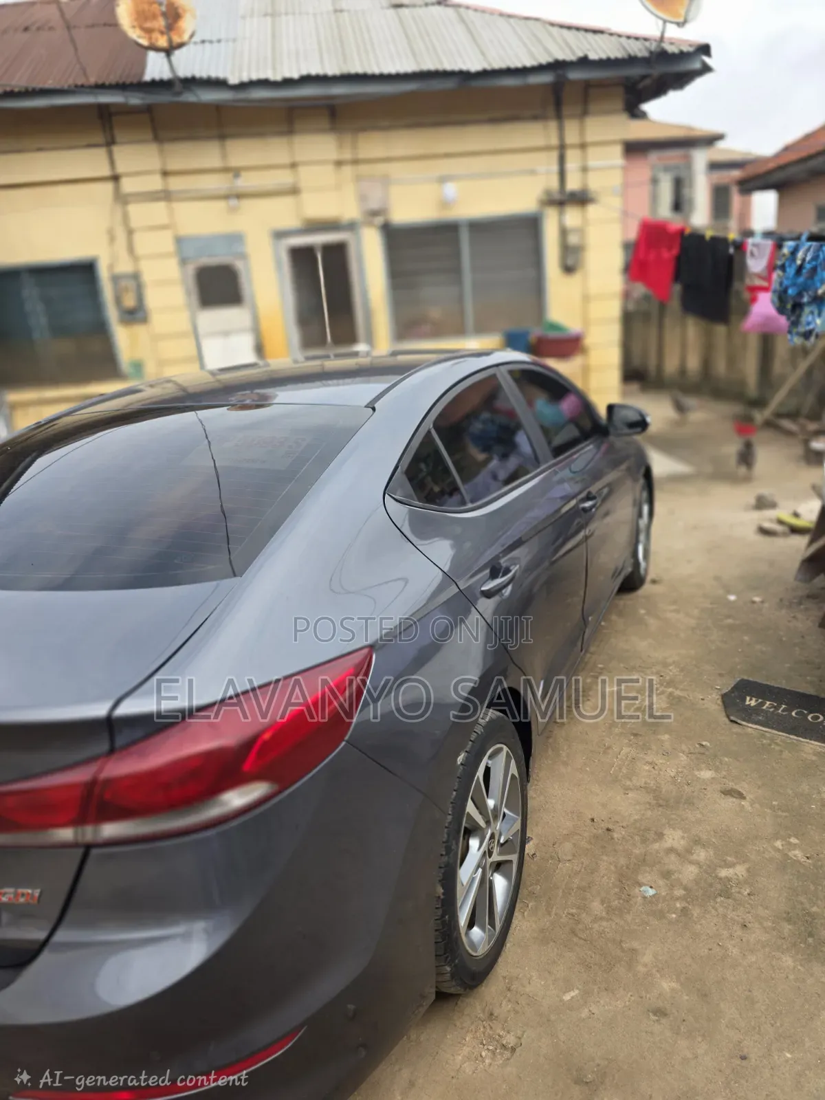 Hyundai Avante 2017 Gray