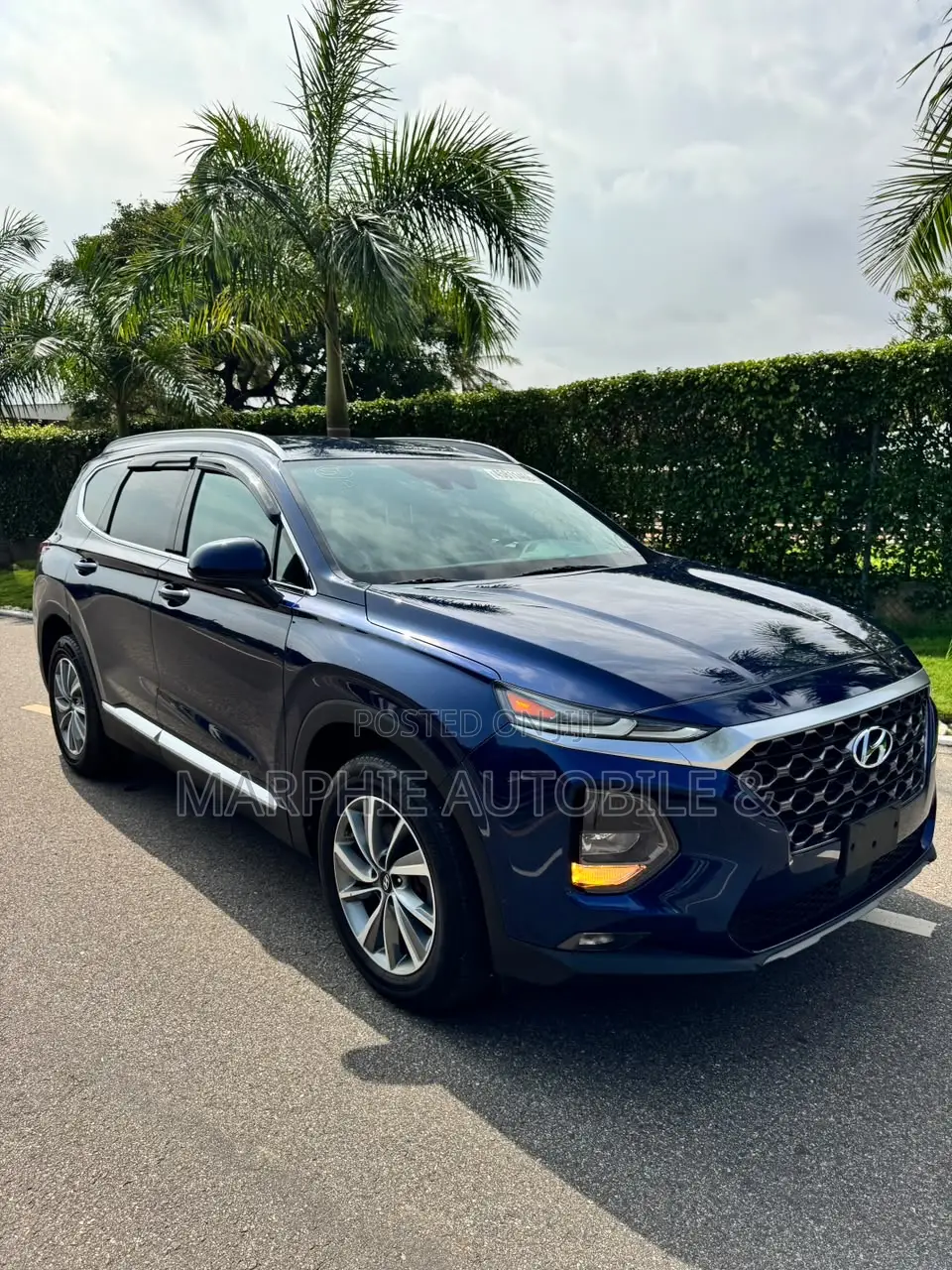 Hyundai Santa Fe SEL 2.4 AWD 2020 Blue