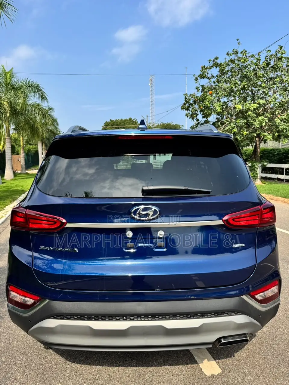 Hyundai Santa Fe SEL 2.4 AWD 2020 Blue