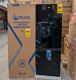 Pearl Pf-433bbgwd 309ltrs Black* Mirror With Water Dispenser