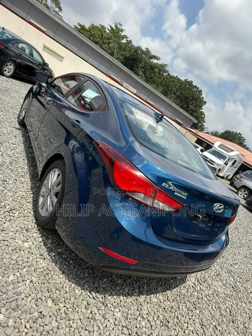 Hyundai Elantra 2016 Blue
