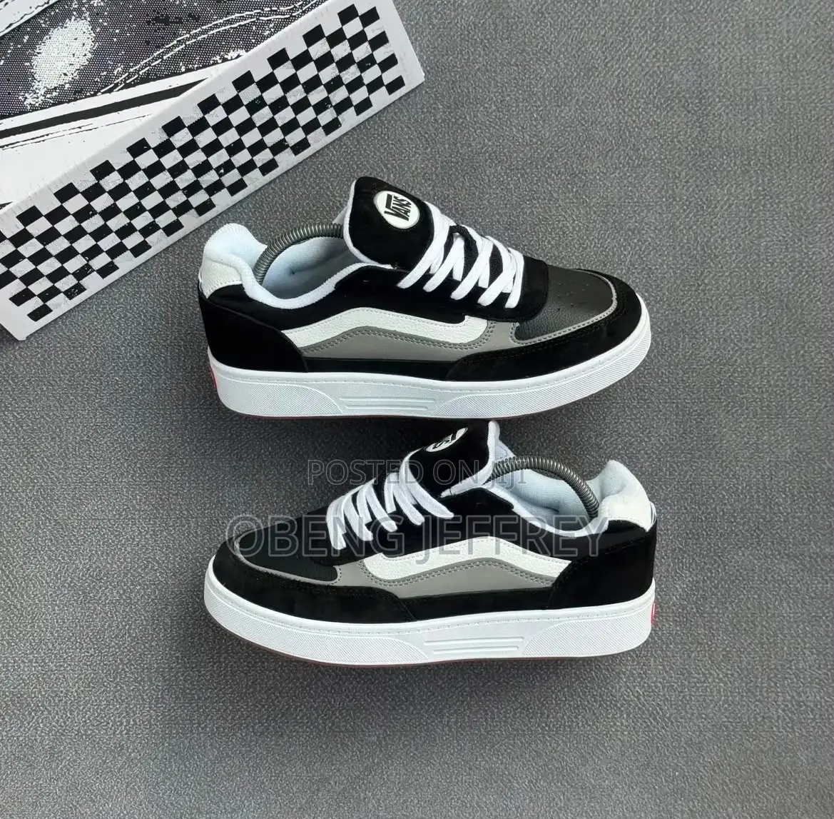 Original Vans Skate Estazzo Black/White