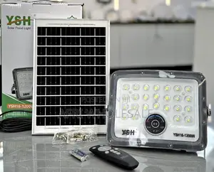 BEST 1200W Solar Flood Light Waterproof Outdoor Security FLOODLIGHT