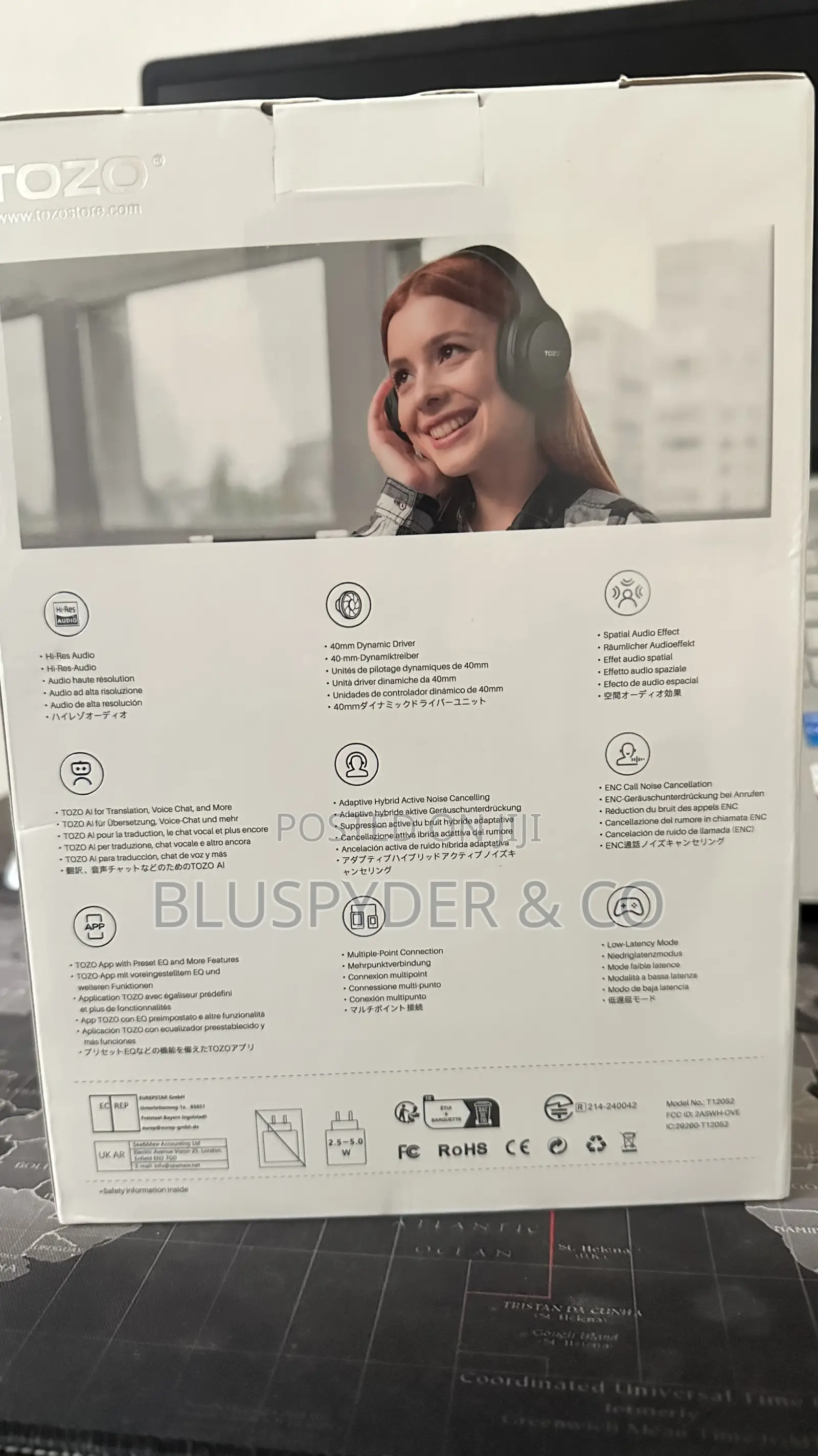 Tozo HT3 - Noise Cancelling Headphones