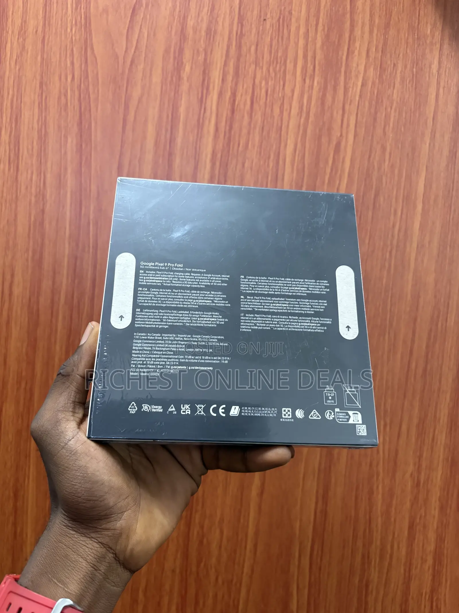 New Google Pixel 9 Pro Fold 256 GB Black