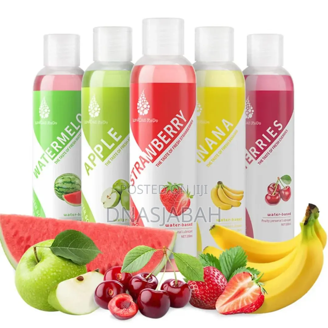 Fruit-Flavored Water-Based Lubricant - 200ml