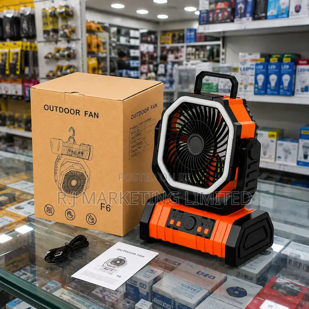 Rechargeable Fan 58 Hours