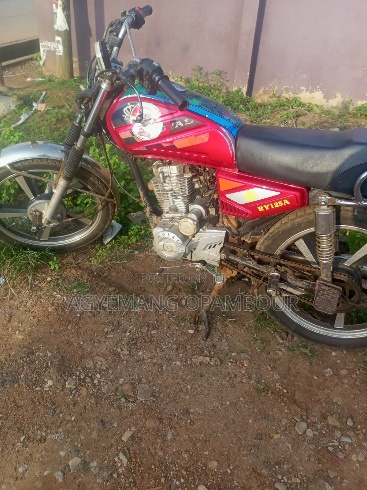 Royal RY125 2019 Red