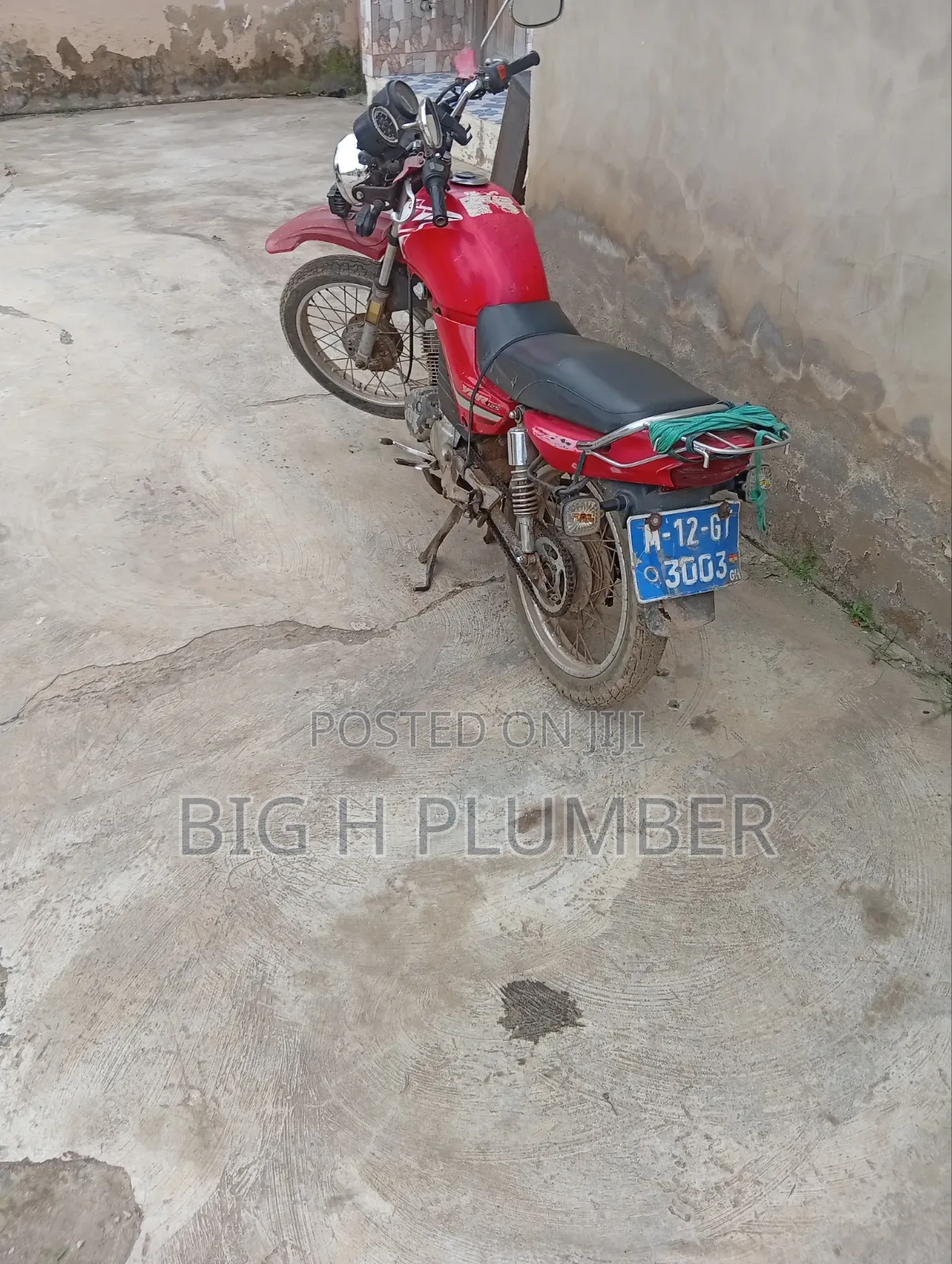 Yamaha YBR125 2010 Red