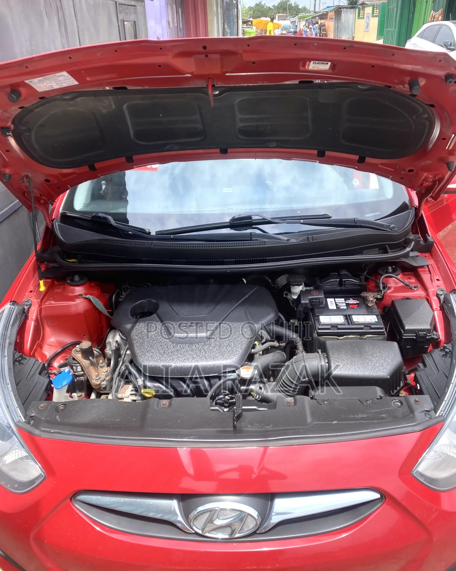 Hyundai Accent Sport 4dr Hatchback (1.6L 4cyl 6A) 2015 Red