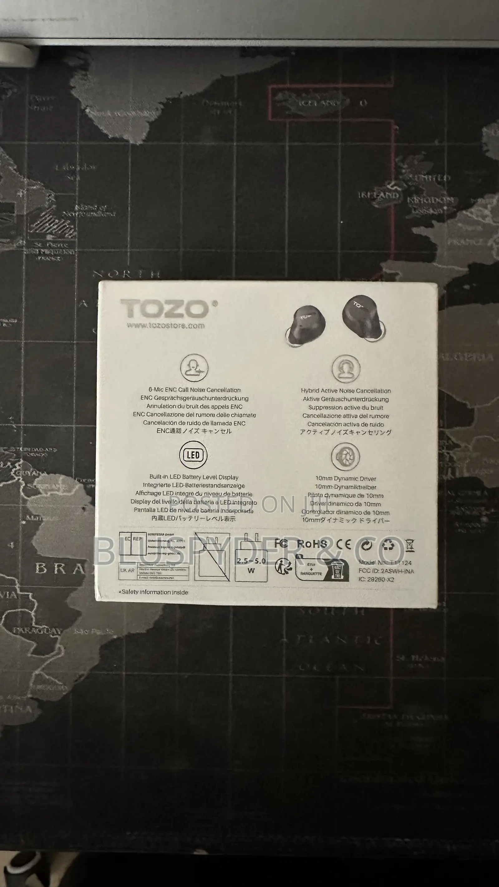 Tozo NC9 - Active Noise Cancelling Earbuds